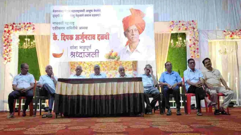 shoksabhet deepak dalvinchya seemaladhyatil sangharshcha gaurav