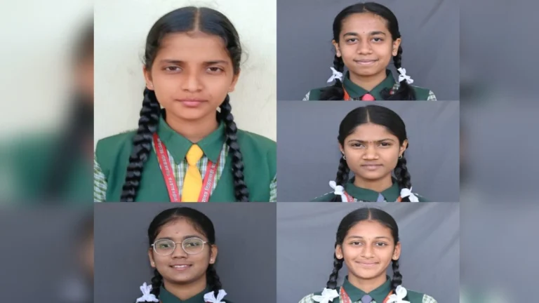 balika adarsh vidyalaya dahavi parikshecha nikal 95 takke