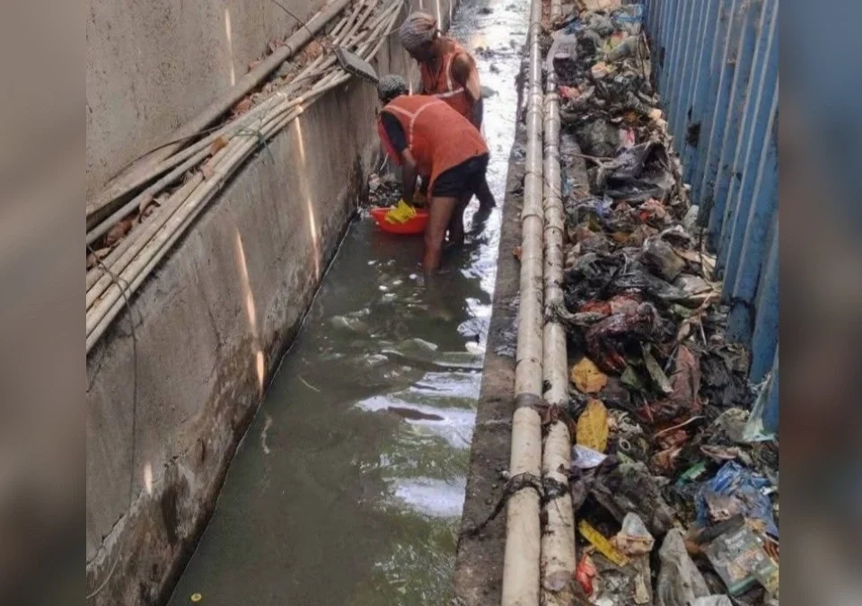 belgaav shaharatil nale safaisathi mahapalikekadun 1.05 koti rupayanchi nivida