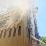 belgaavatil namankit hotel la achanak aag