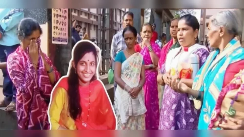 bim's madhe garbhavati mahilesah navjat shishucha mrutyu