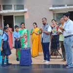 cbse jyoti central schoolmadhe shala prarambhotsav utsahat sampanna