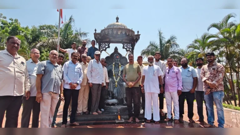 chhatrapati shivaji maharaj udyanatil murtichya rangkamala prarambh