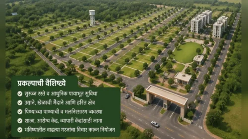 honnihal yethe khbcha nava nivasi layout prastav