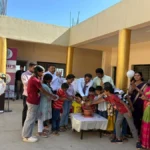 joshi'z central public school madhe shala prarambhotsav sajra