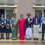 jyoti central school madhe mahatma jyotirao phule jayanti utsahat sajri