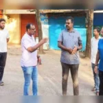 mahapalika ayuktancha mahantesh nagar madhe pahani doura