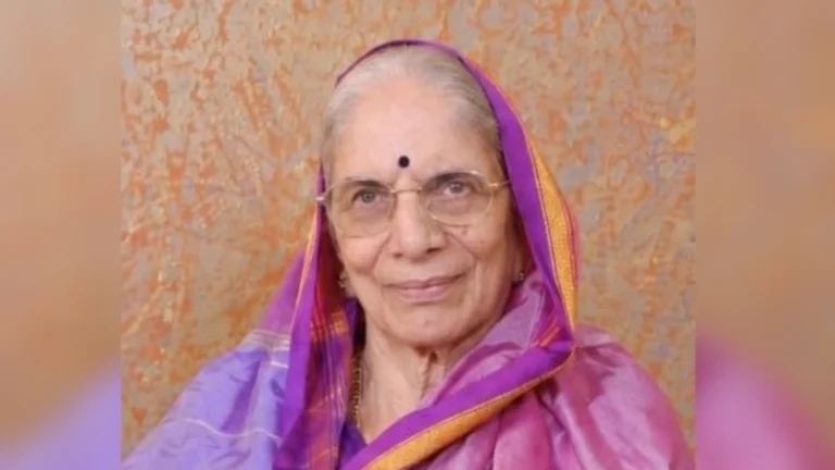 shrimati sudha vasant sapre yanche nidhan