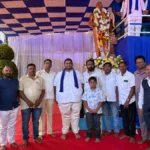 yuva samiti seemabhagchya vatine dr. babasaheb ambedkar yanna abhivadan