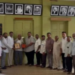 yuva samiti seemabhagchya vatine madhyavarti maharashtra ekikaran samitiche navnirvachit adhyaksh prakash margale yancha sanman