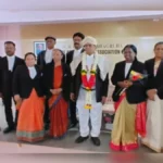 belgaav bar associationchya nutan karyakarini swikarla padbhar