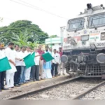 belgaav sikandarabad saptahik railwayla prarambh (1)