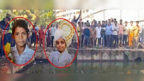 kapileshwar mandiramagil vihirit don alpavayin mulanchya budun mrutyu