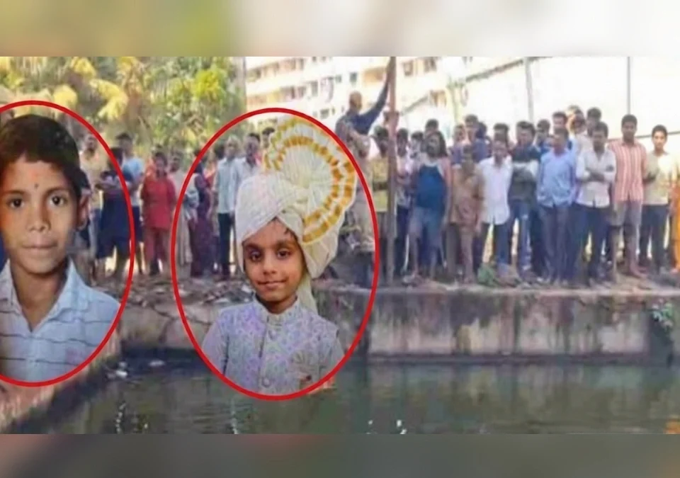 kapileshwar mandiramagil vihirit don alpavayin mulanchya budun mrutyu