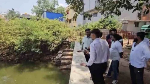 manpa ayuktankadun kapileshwar talav parisarachi pahani