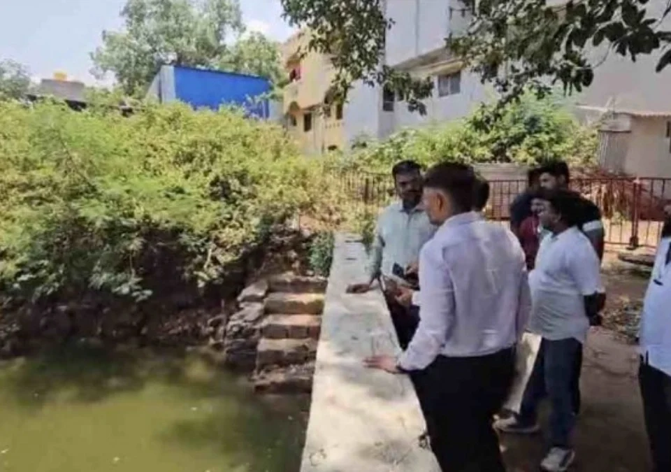 manpa ayuktankadun kapileshwar talav parisarachi pahani