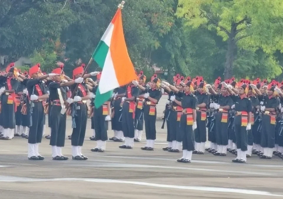 maratha light infantrychya 7vya agniveer tukdicha dikshant sanchalan sohala dimakhat