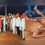 muchandi antarashtriya kusti akhadyat maharashtra kesari pruthviraj patil ajinkya