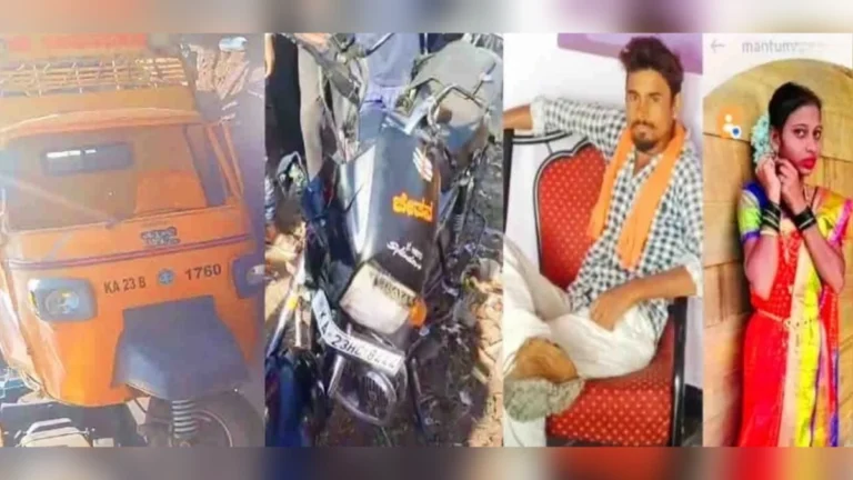raibag talukyat bhishan apghatat ekach kutumbatil tighancha mrutyu