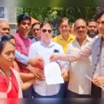 server samasyavirodhat ration dukanadaranchaa jilhadhikari karyalayavar morcha