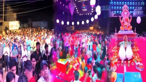 vadgaon ashtavinayak nagar yethe ganpati padyapuja sohala utsahat
