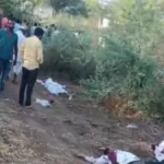 vijaypur talukyat jaminichya vadatun saha jananchi golya zhadun hatya