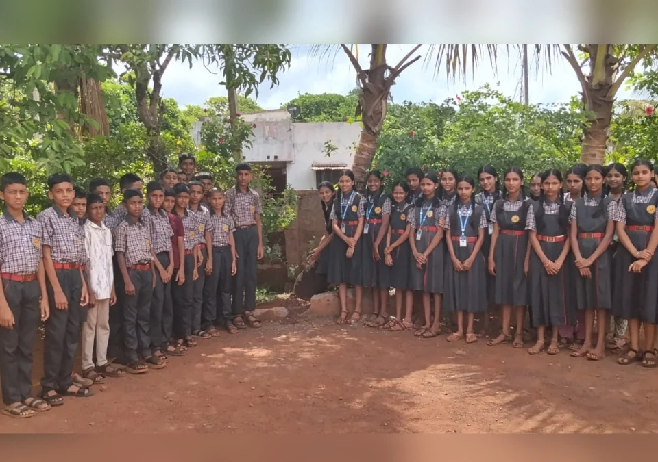 balveer vidyaniketan shalemadhye paryavaran din sajra