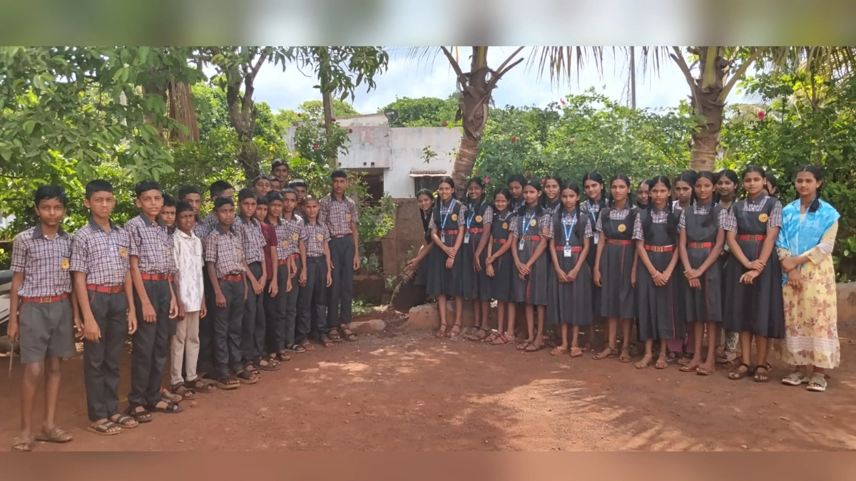 balveer vidyaniketan shalemadhye paryavaran din sajra