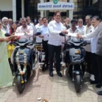belgaav mahapalikechyavatine divyanganna tinchaki vahananche vatap