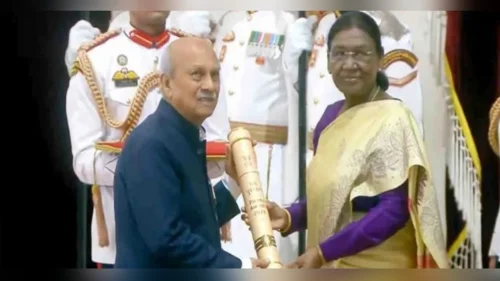 dr. prabhakar kore padmashri puraskarane sanmanit