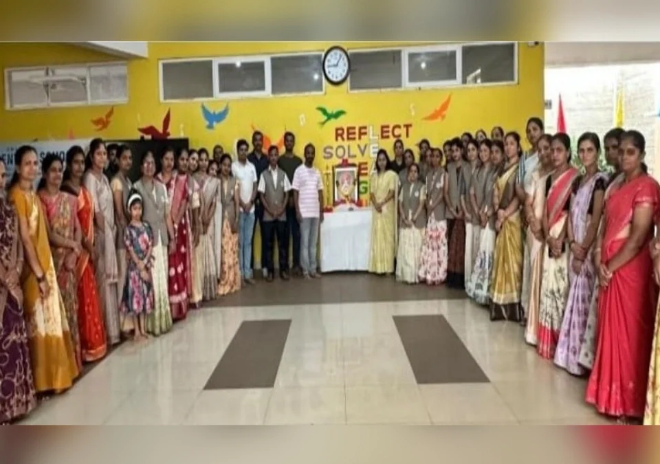 jyoti central schoolmadhe rajarshi shahu maharaj jayanti utsahat sajri