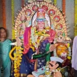 kudremanitil lohar bandhunkadun shri mahalakshmi devila sonyache ganthan arpan