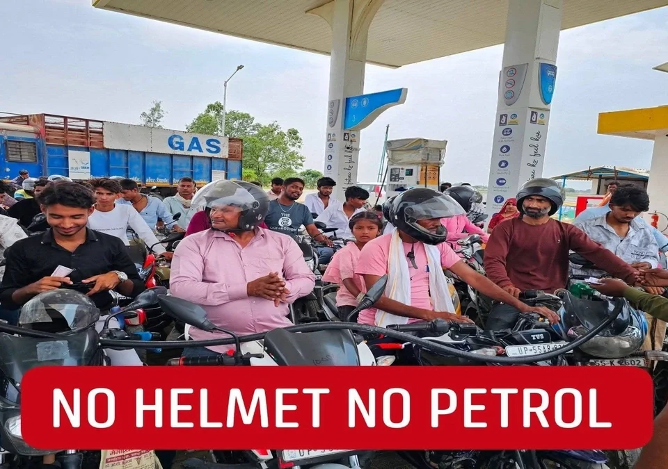 no helmet no petrol ; belgaav police ayuktancha mahatvacha aadesh