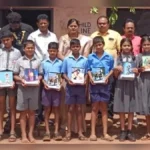 sulga (u.) yethil sarkari marathi shalet vidyarthyanna mofat vahyanche vatap