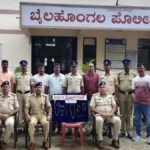 bailhongal policesankadun avghya 24 tasant choricha chhada