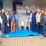 dirghakal pralambit magnyansathi belgaavat bsnl karmacharyanche dharane andolan