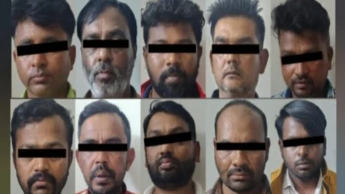 hirebagewadi polisancha jugar addyavar ; chhapa 10 jananna atak