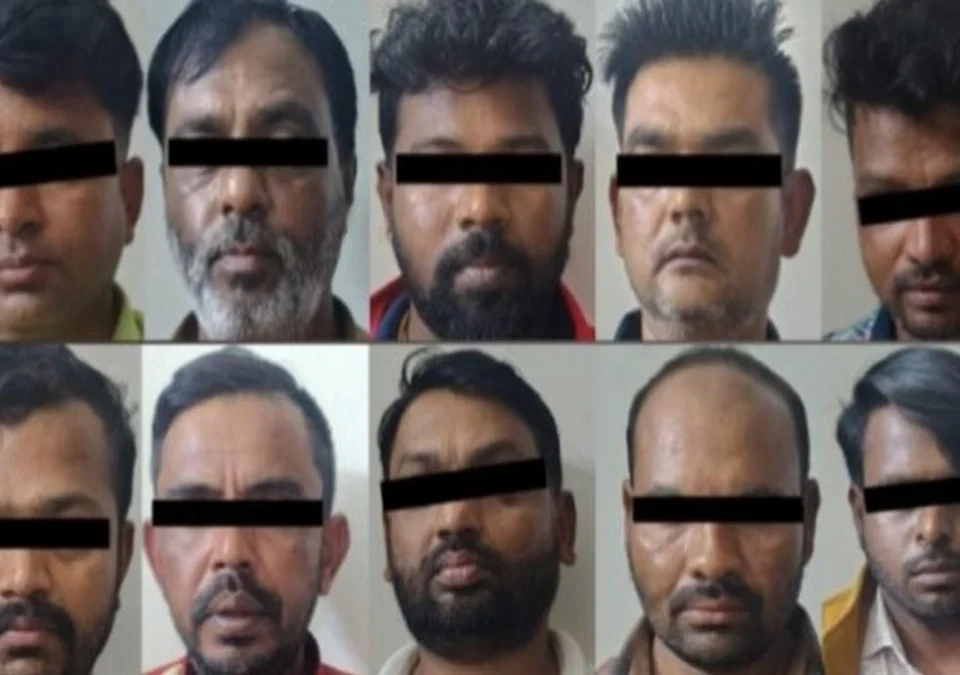 hirebagewadi polisancha jugar addyavar ; chhapa 10 jananna atak