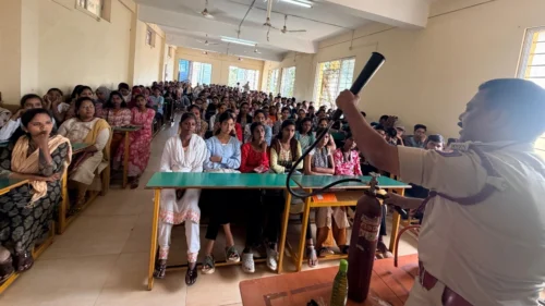 nk education foundationmadhe agnisuraksha janjagruti karyakram sampann