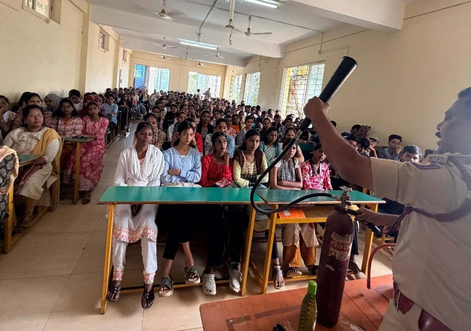 nk education foundationmadhe agnisuraksha janjagruti karyakram sampann