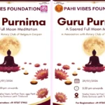 pahi vibes foundation ani rotary darpantarfe gurupaurnimenimitta paurnima dhyan satra