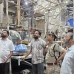 police ayukt bhushan gulabrao borse yanchi vividh ganesh murtishalanna bhet