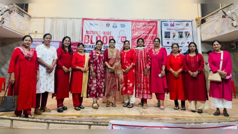 rotary club of belgaav darpantarfe jilhastriya raktdan shibiras utsphurt pratisad