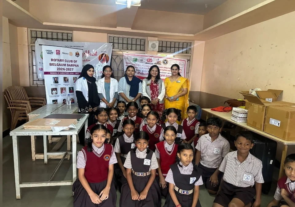 rotary darpanchya don divsiya anemia tapasani shibiras utsphurt pratisad