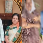 shetat vidyut bharit tarechya sparshane dampatyacha mrutyu