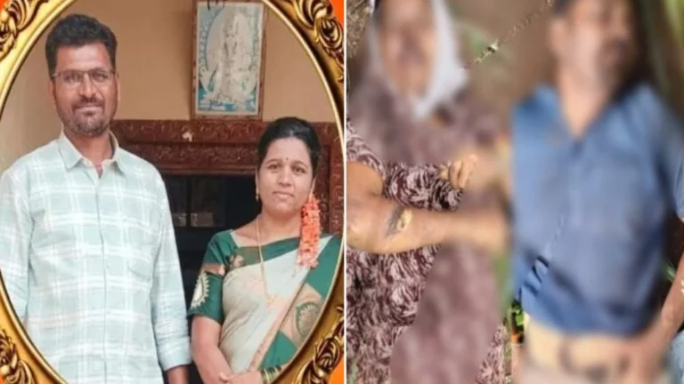 shetat vidyut bharit tarechya sparshane dampatyacha mrutyu