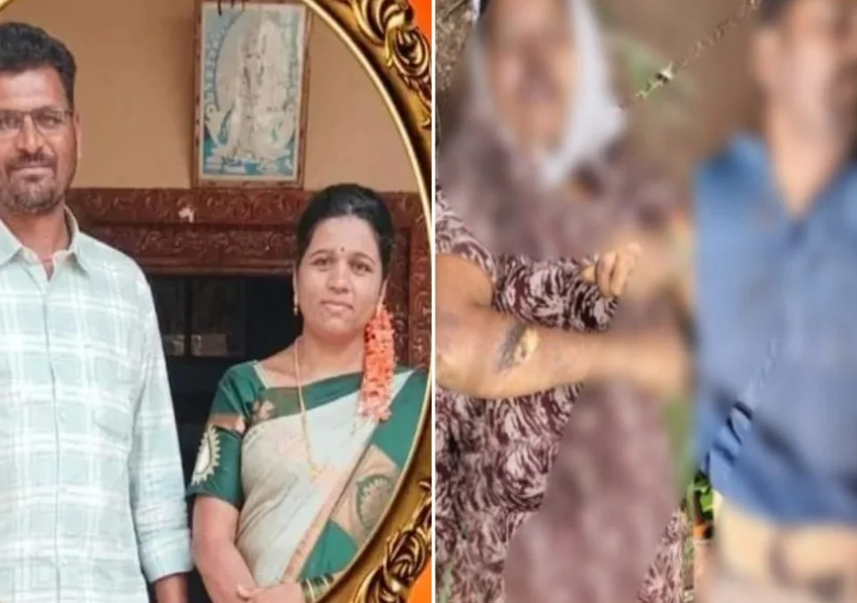 shetat vidyut bharit tarechya sparshane dampatyacha mrutyu