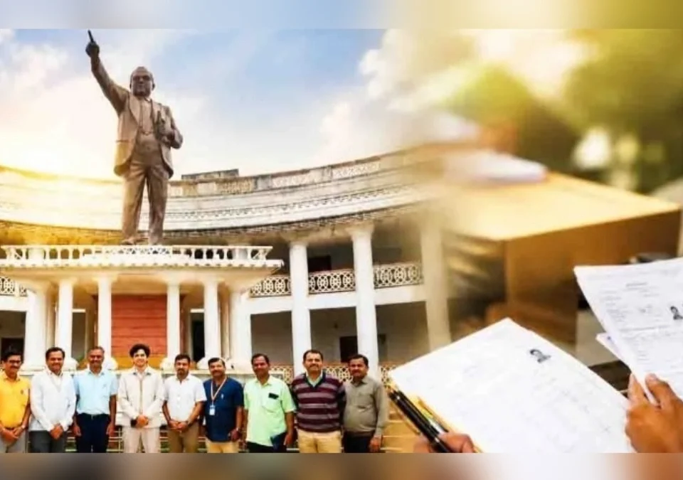 sir mohimetil utkrushta kamgiribaddal mahapalika karmacharyanche jilhadhikaryankadun kautuk