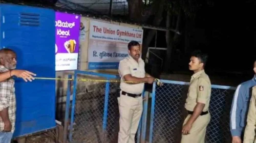 union gymkhana clubmadhe golibar ; hatyacha prayatna fasla