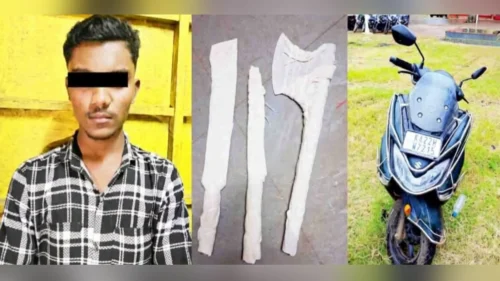 bekaydeshir shastra balagnyarya tarunala malmaruti polisanakadun atak